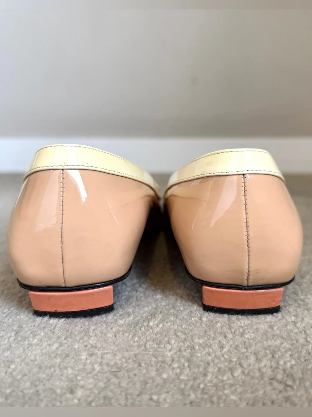 Roger Vivier Belle Vivier Patent Leather Ballerina